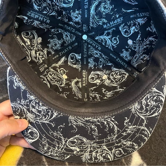 Zephyr 32/5 Chopped San Jose sharks hat size 7 1/2 - Picture 14 of 16